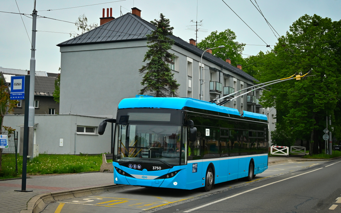 Ostrava, Škoda 36Tr TEMSA nr. 3750