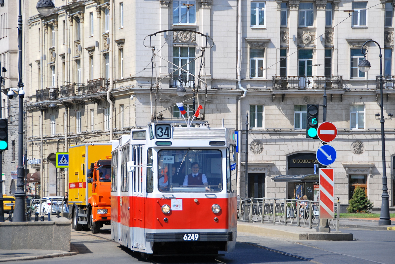 St Petersburg, LM-68 Nr. 6249; St Petersburg — SPbTransportFest — 2023