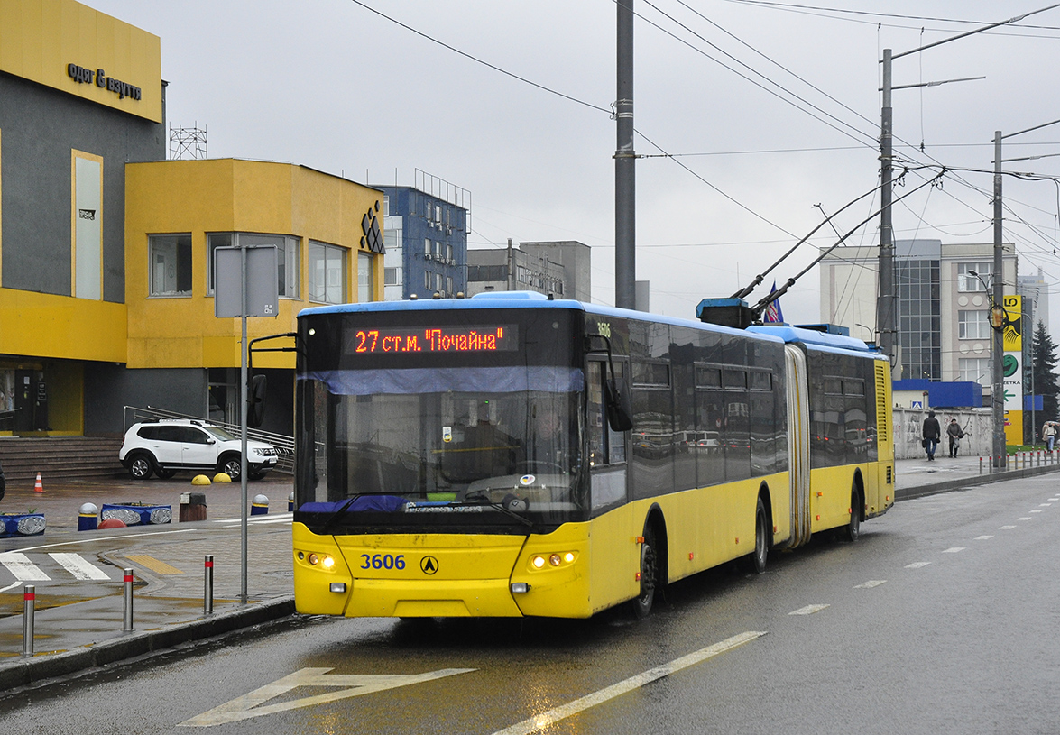 Киев, ЛАЗ E301D1 № 3606