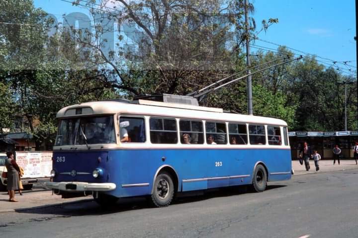 Plovdiv, Škoda 9TrHT28 N°. 263; Plovdiv — Historical —  Тrolleybus photos Plovdiv, Škoda 9TrHT28 N°. 263; Plovdiv — Historical —  Тrolleybus photos
