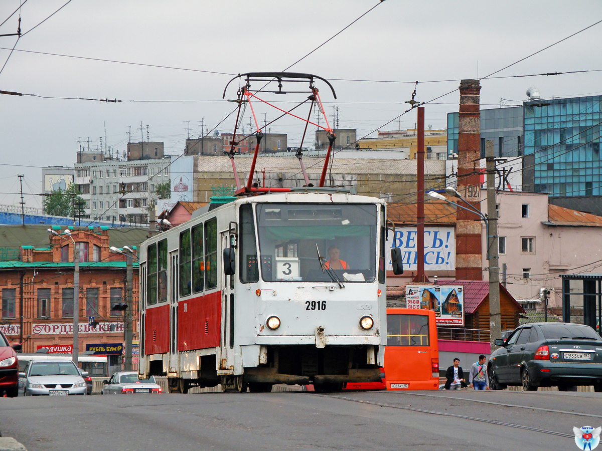 Nizhny Novgorod, Tatra T6B5SU № 2916