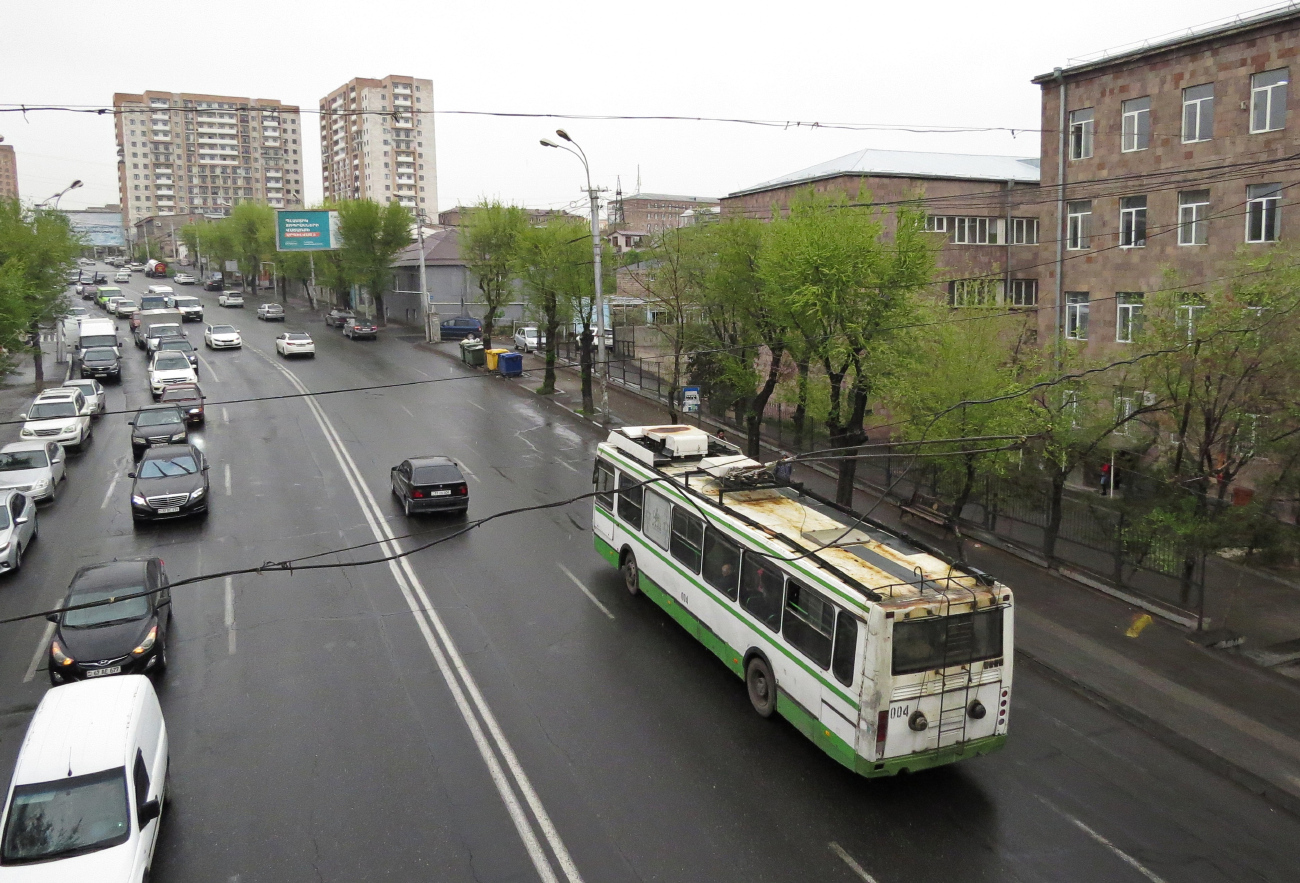 Ереван, ЛиАЗ-5280 (ВЗТМ) № 004