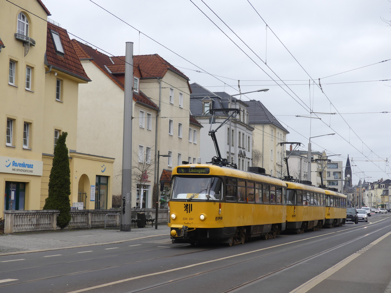 Дрезден, Tatra T4D-MT № 224 201