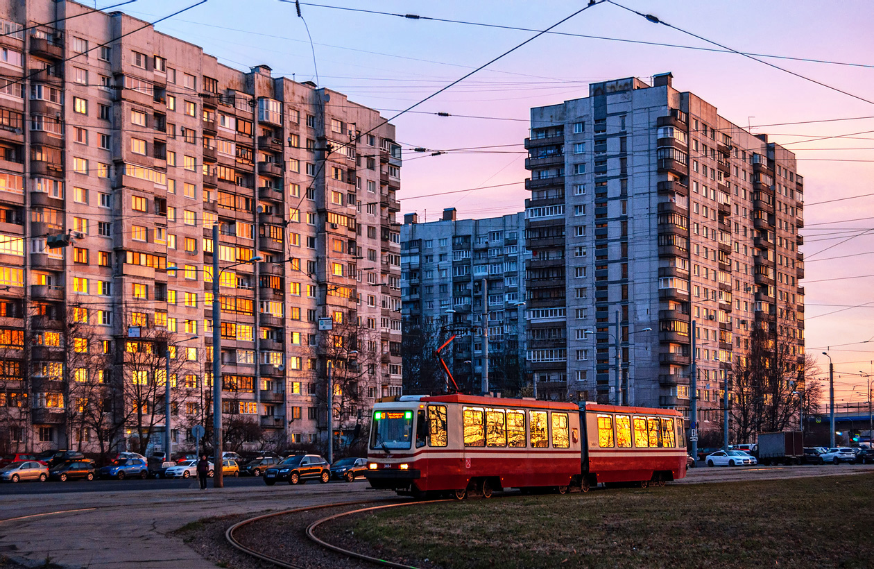 Санкт-Петербург, ЛВС-86М2 № 3484