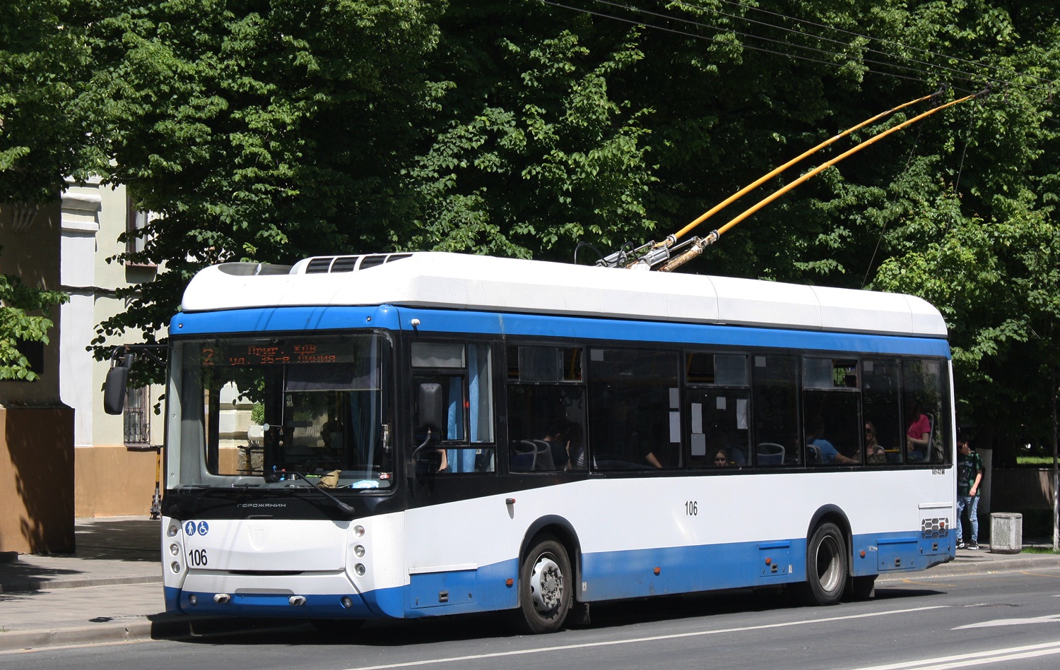 Ростов-на-Дону, УТТЗ-6241-10-02 «Горожанин» № 106