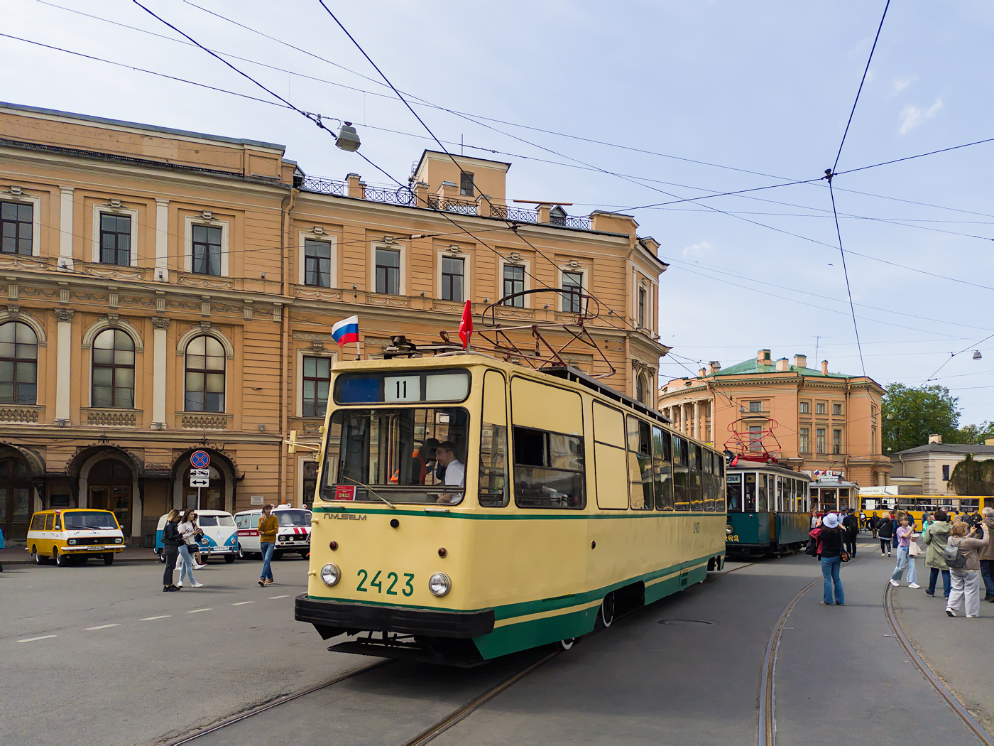 Санкт-Петербург, ЛМ-68М № 2423; Санкт-Петербург — Фестиваль «SPbTransportFest — 2023»