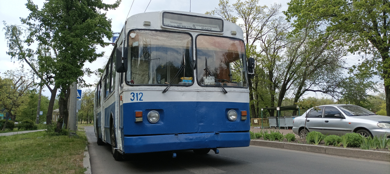 Черкассы, ЗиУ-682В-012 [В0А] № 312