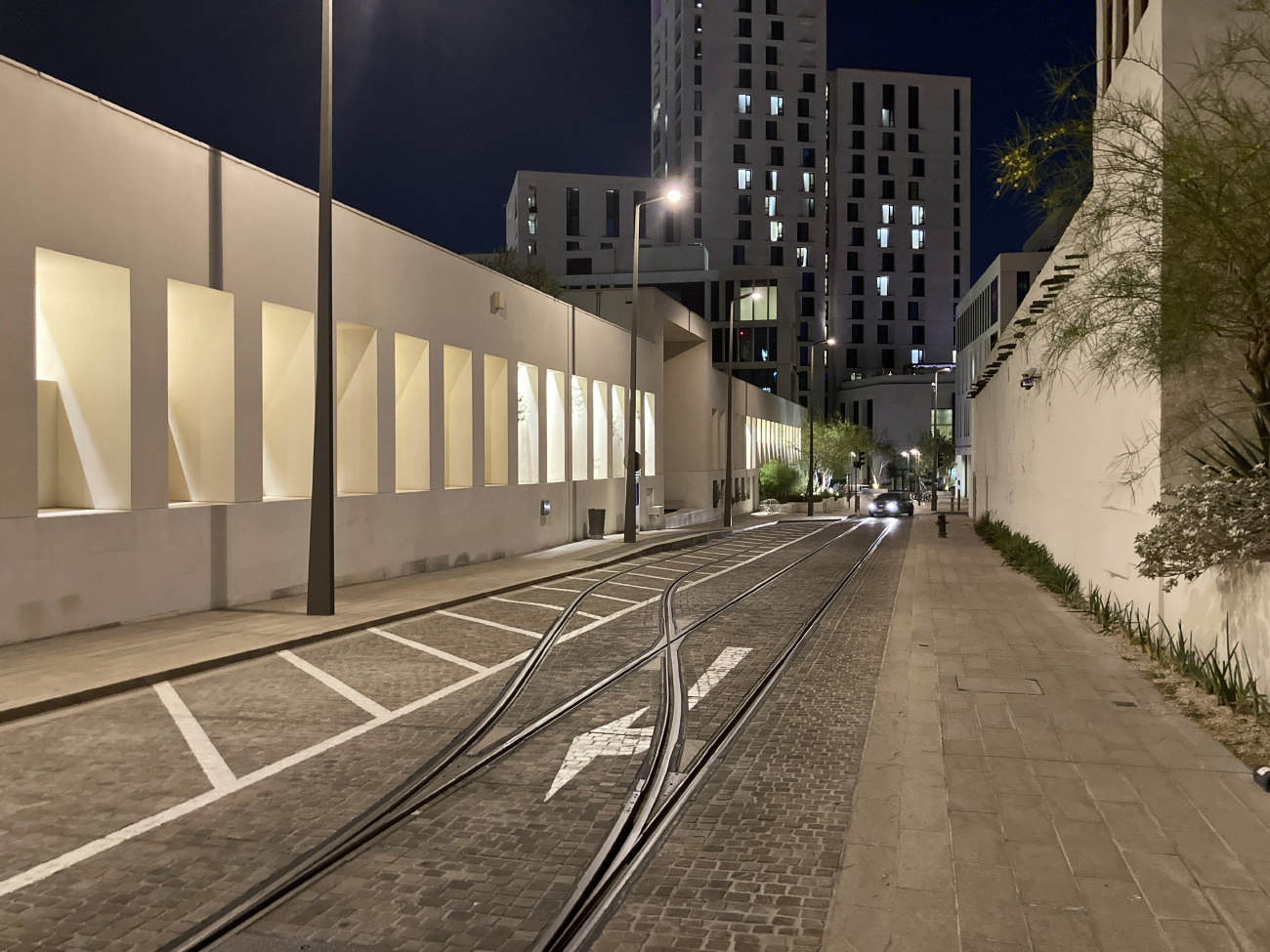 Doha — Msheireb Tram — Lines and Infrastructure