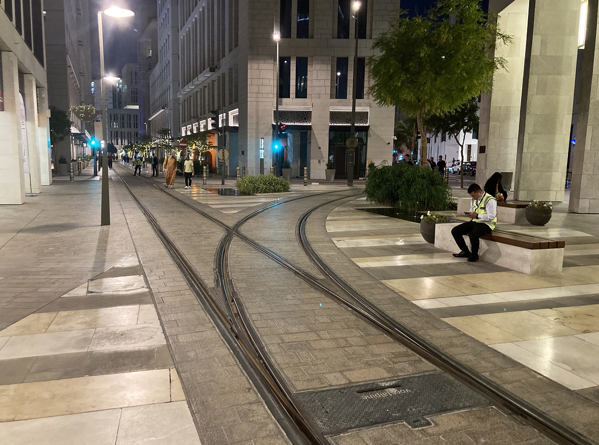 Доха — Msheireb Tram — Линия и инфраструктура