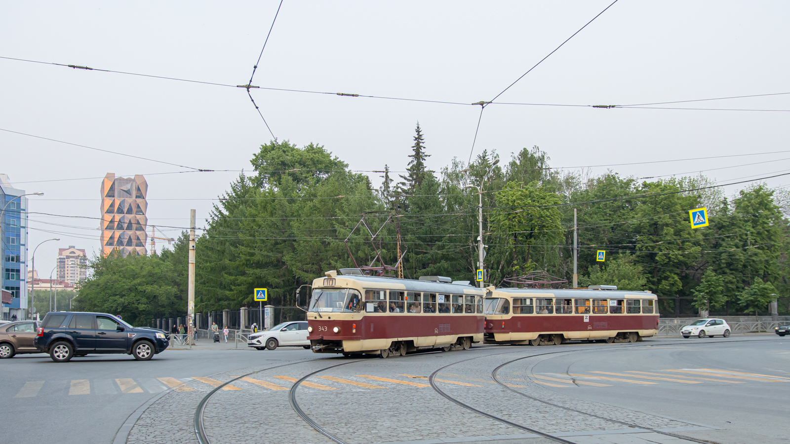 Jekaterinburga, Tatra T3SU № 343