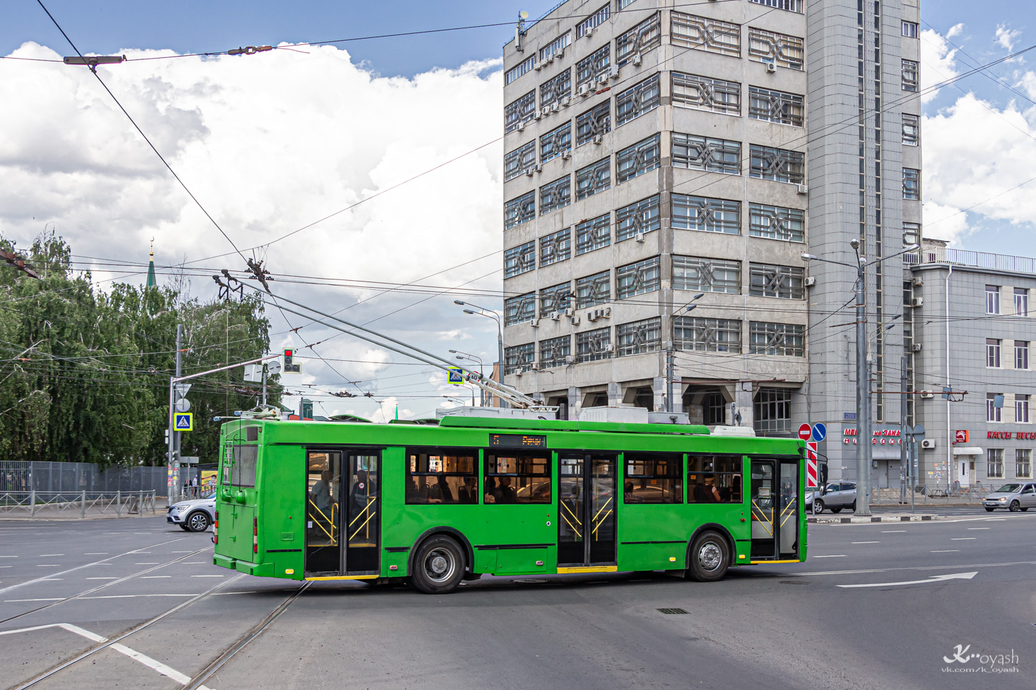 Казань, Тролза-5275.03 «Оптима» № 1443