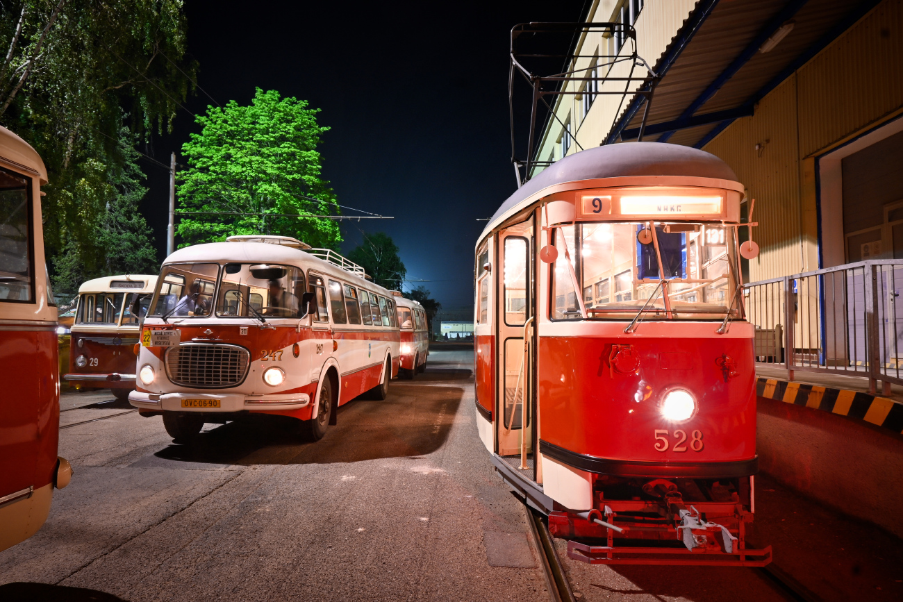 Острава, Tatra T1 № 528; Острава — Остравская музейная ночь 2023