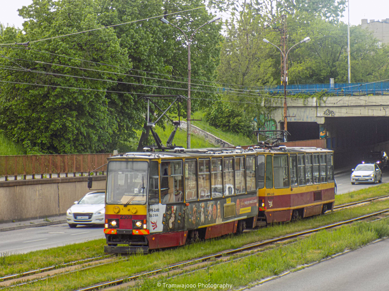 Lodz, Konstal 805Na Nr. 2309