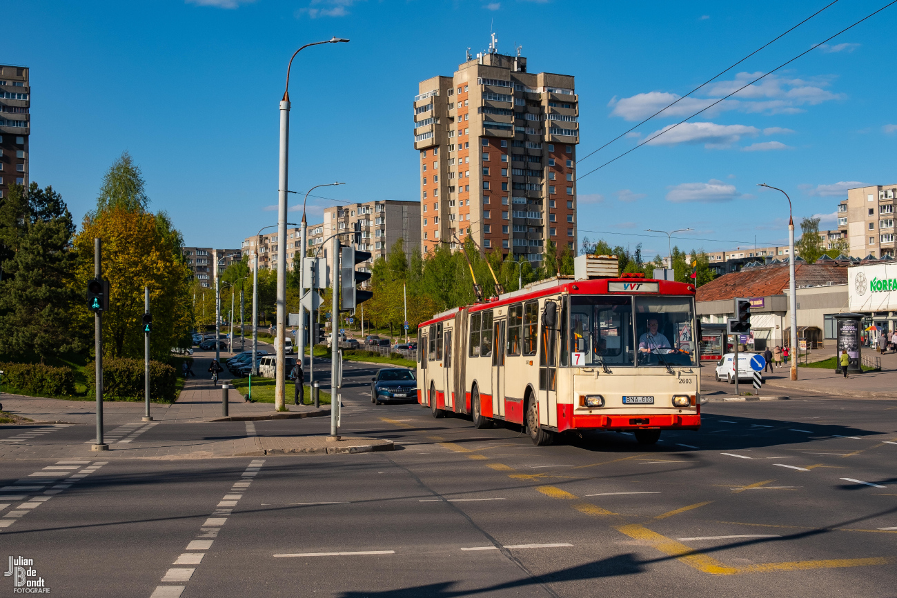 Вильнюс, Škoda 15Tr03/6 № 2603