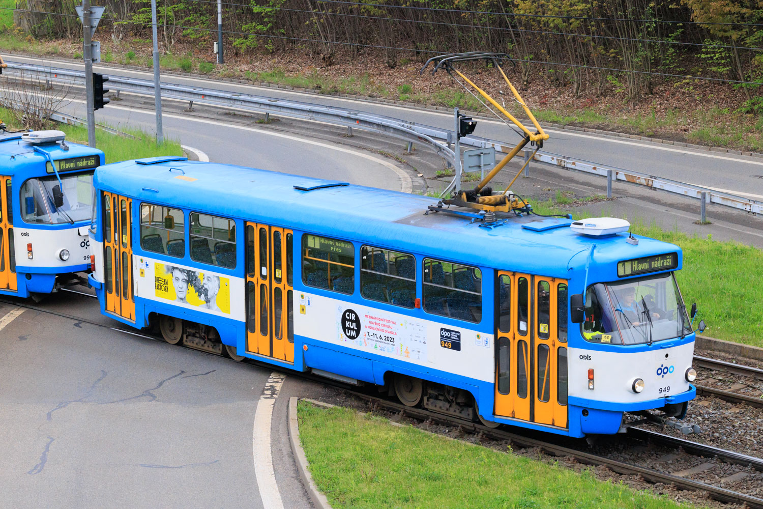 Ostrava, Tatra T3R.P № 949