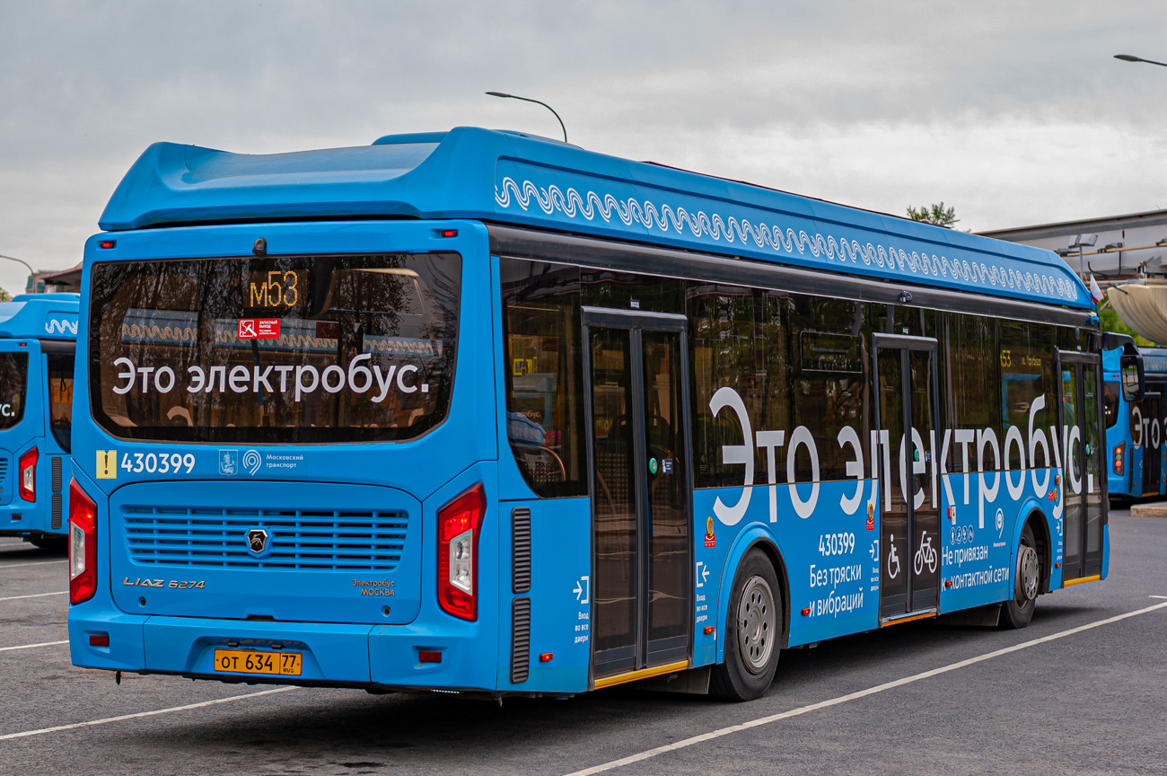 Москва, ЛиАЗ-6274 № 430399
