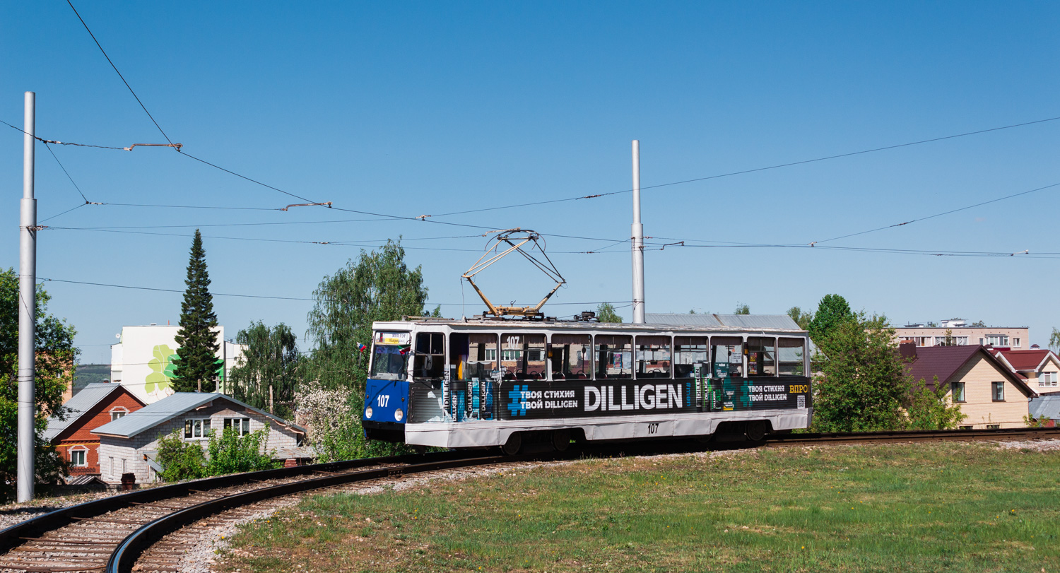 Нижнекамск, 71-605 (КТМ-5М3) № 107