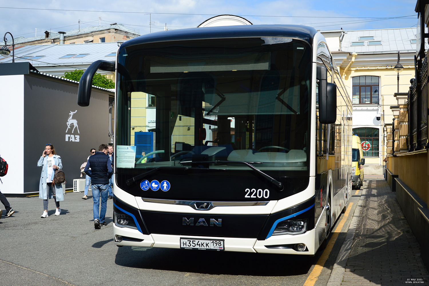 Санкт-Петербург, MAN 12C Lion's City 12 E NL367 № 2200; Санкт-Петербург — Фестиваль «SPbTransportFest — 2023»