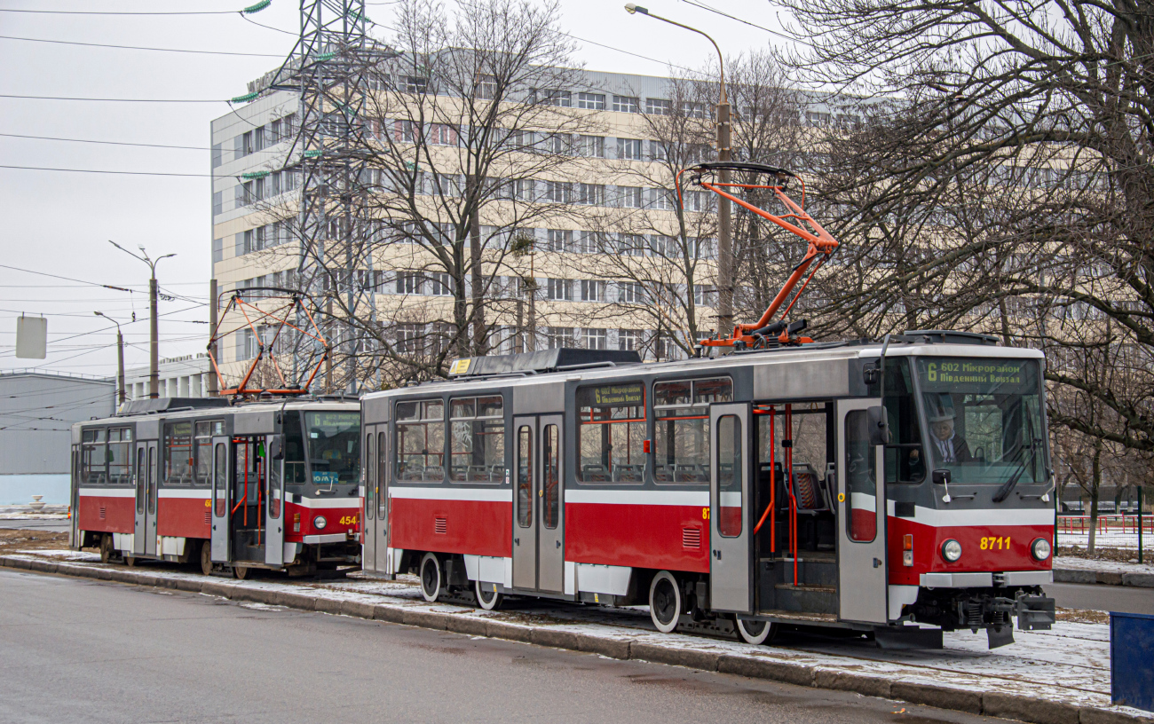 Харьков, Tatra T6A5 № 8711