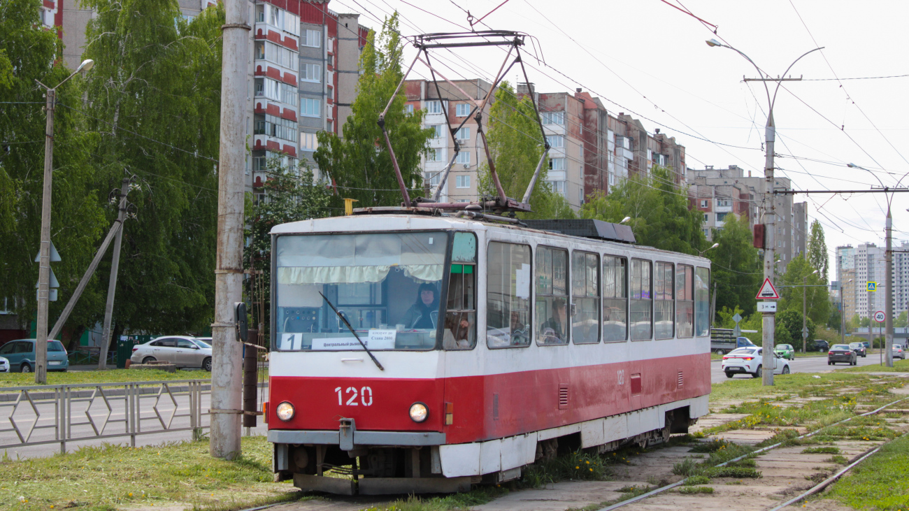 Липецк, Tatra T6B5SU № 120