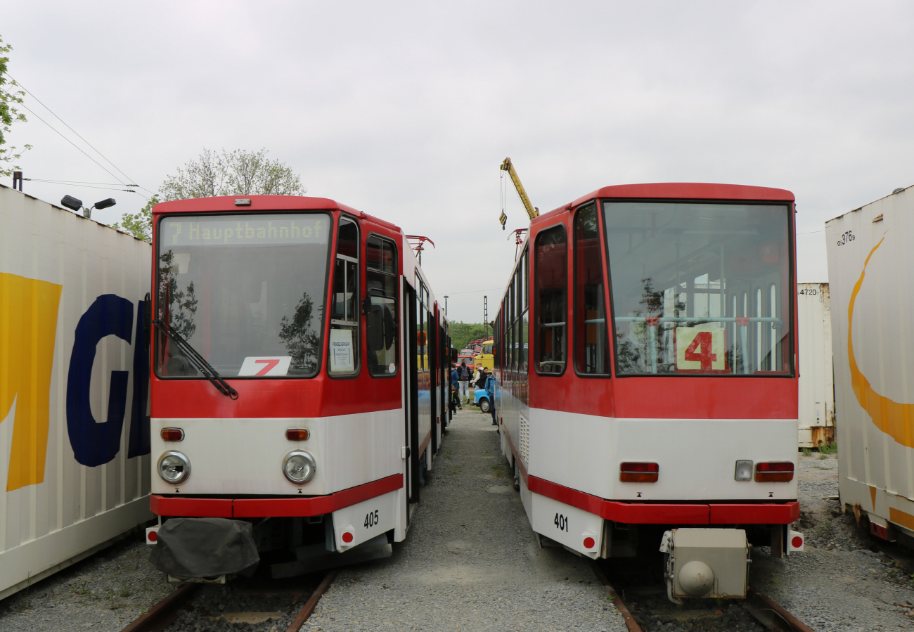 Веймар, Tatra KT4D-Z № 405; Веймар, Tatra KT4D № 401