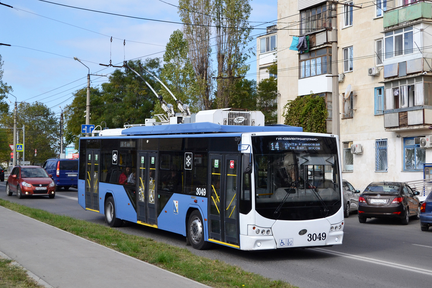 Севастополь, ВМЗ-5298.01 «Авангард» № 3049