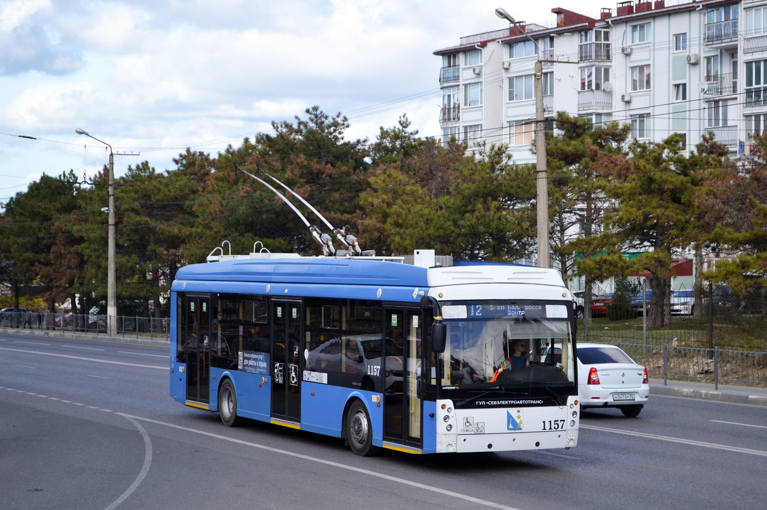 Севастополь, Тролза-5265.02 «Мегаполис» № 1157