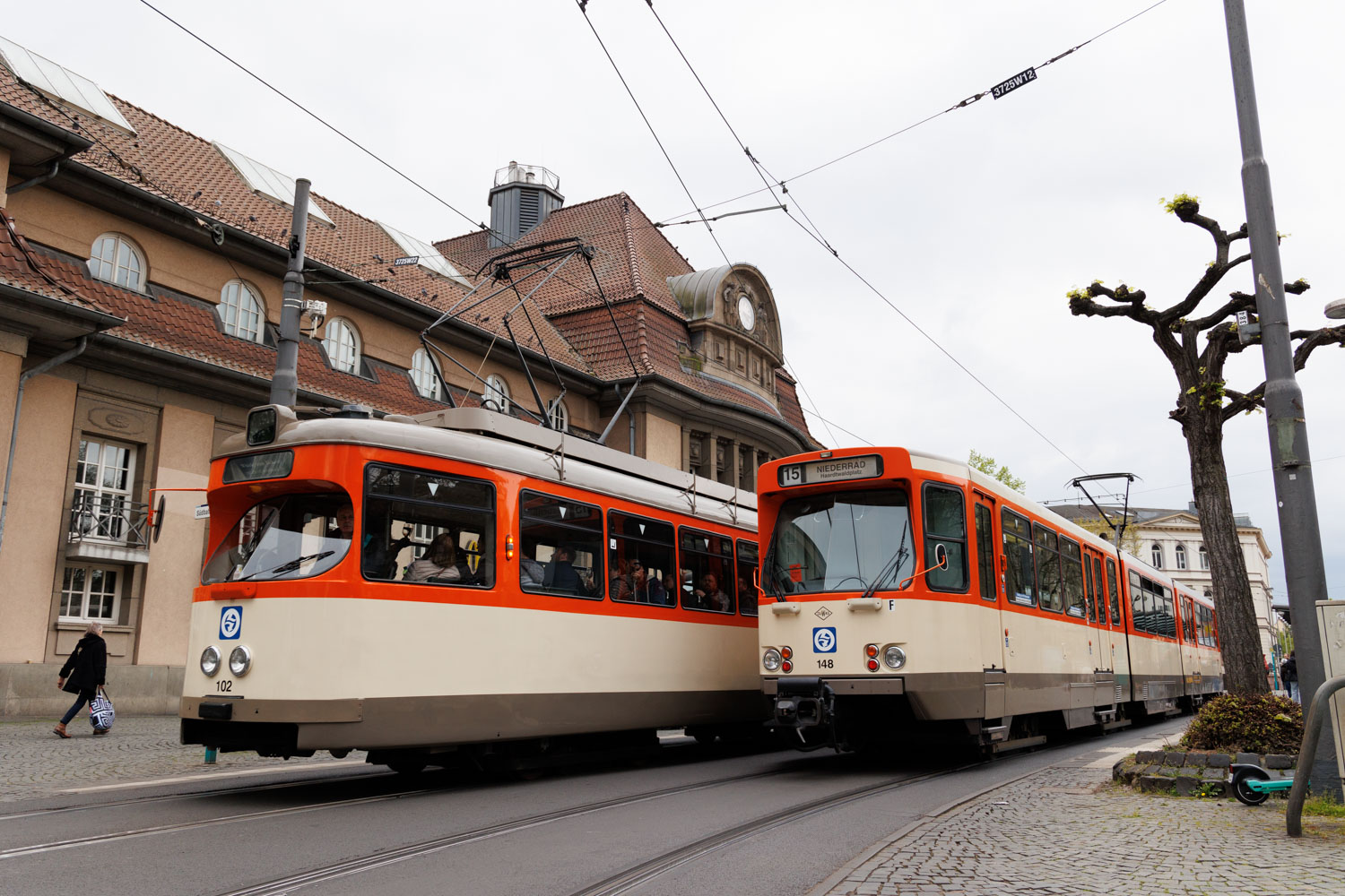 Frankfurt am Main, Duewag M # 102; Frankfurt am Main, Duewag Pt # 148