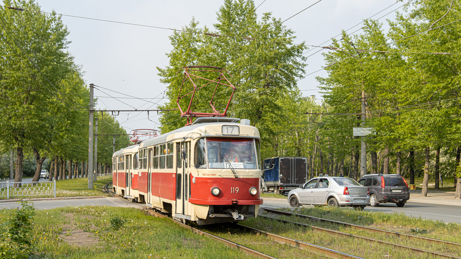 Екатеринбург, Tatra T3SU (двухдверная) № 119