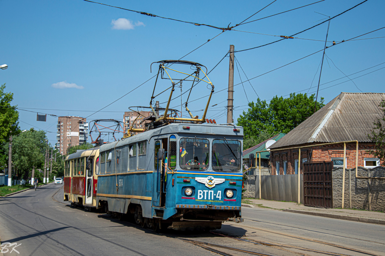 Харьков, МТВ-82 № ВТП-4; Харьков, Tatra T3SUCS № 520