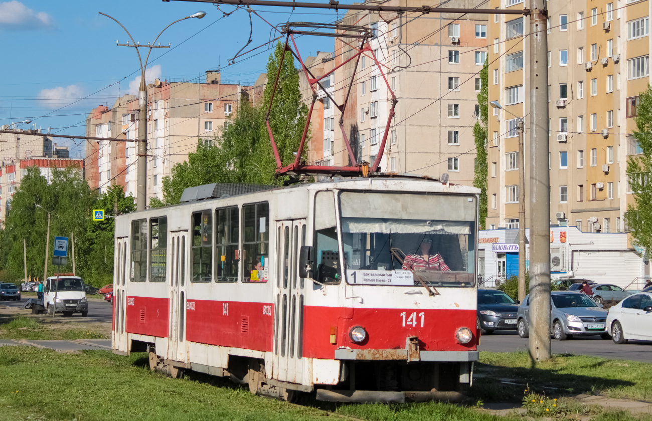 Липецк, Tatra T6B5SU № 141