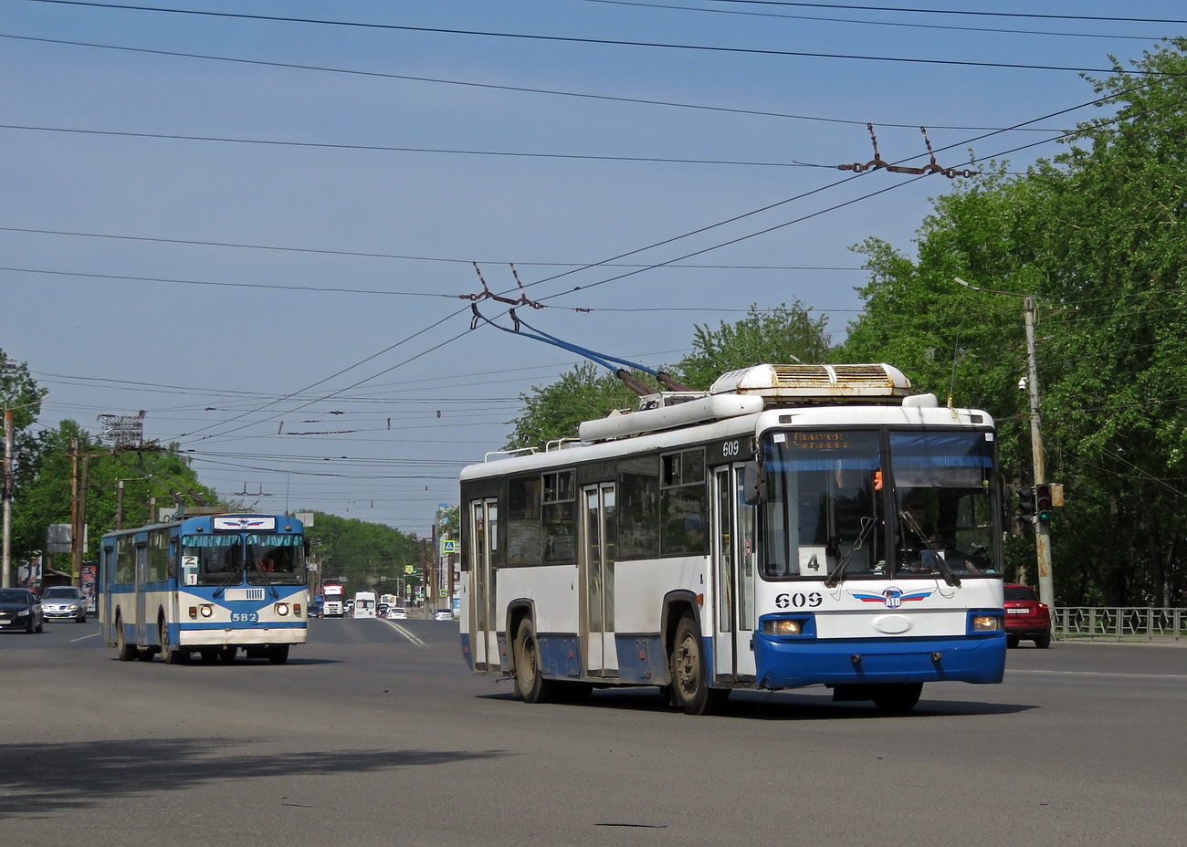 Киров, БТЗ-52768А № 609 Киров, БТЗ-52768А № 609
