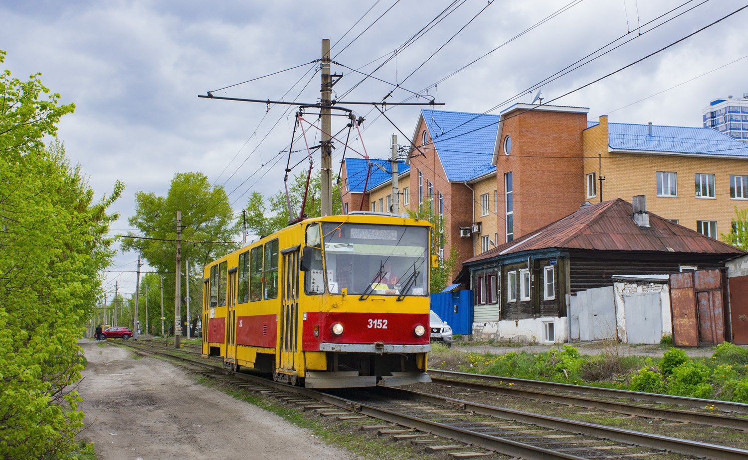 Барнаул, Tatra T6B5SU № 3152