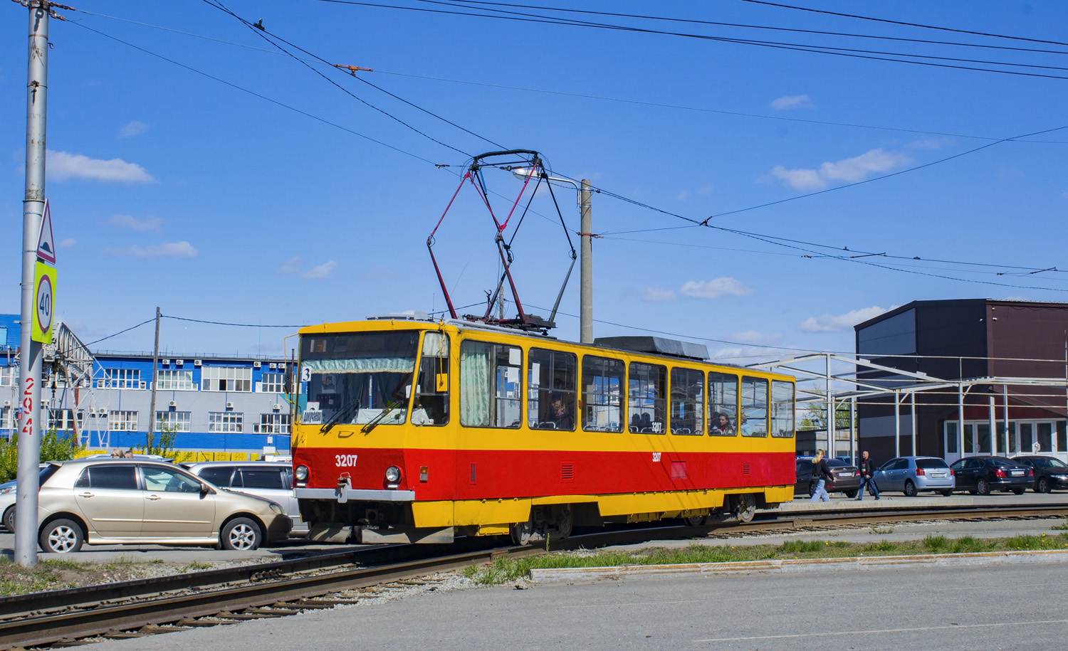 Барнаул, Tatra T6B5SU № 3207