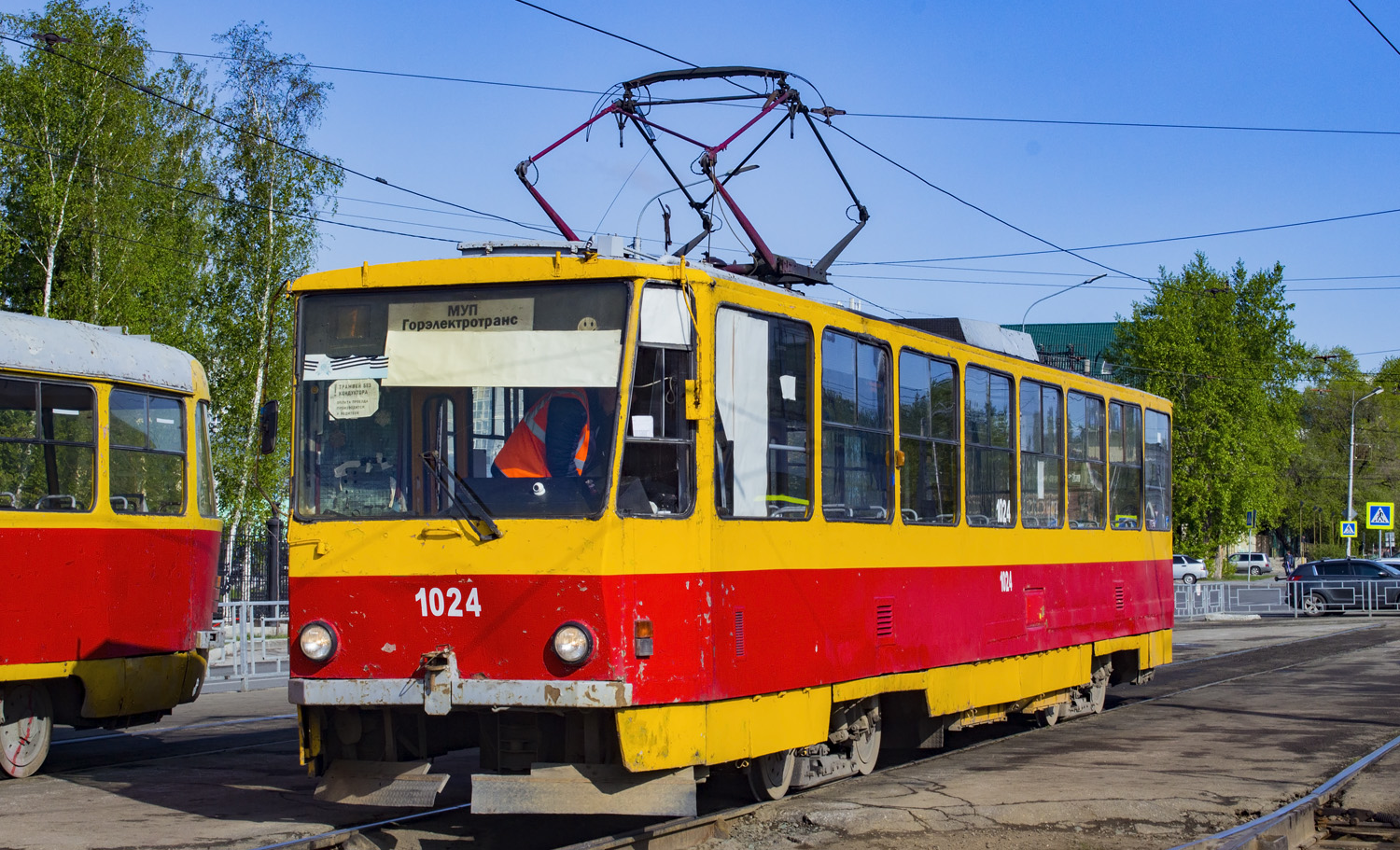 Барнаул, Tatra T6B5SU № 1024