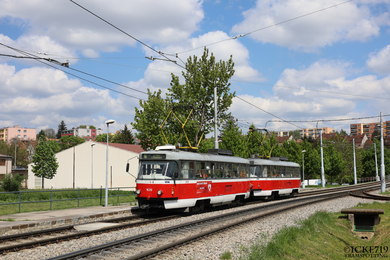 Брно, Tatra T3G № 1639; Брно, Tatra T3G № 1640