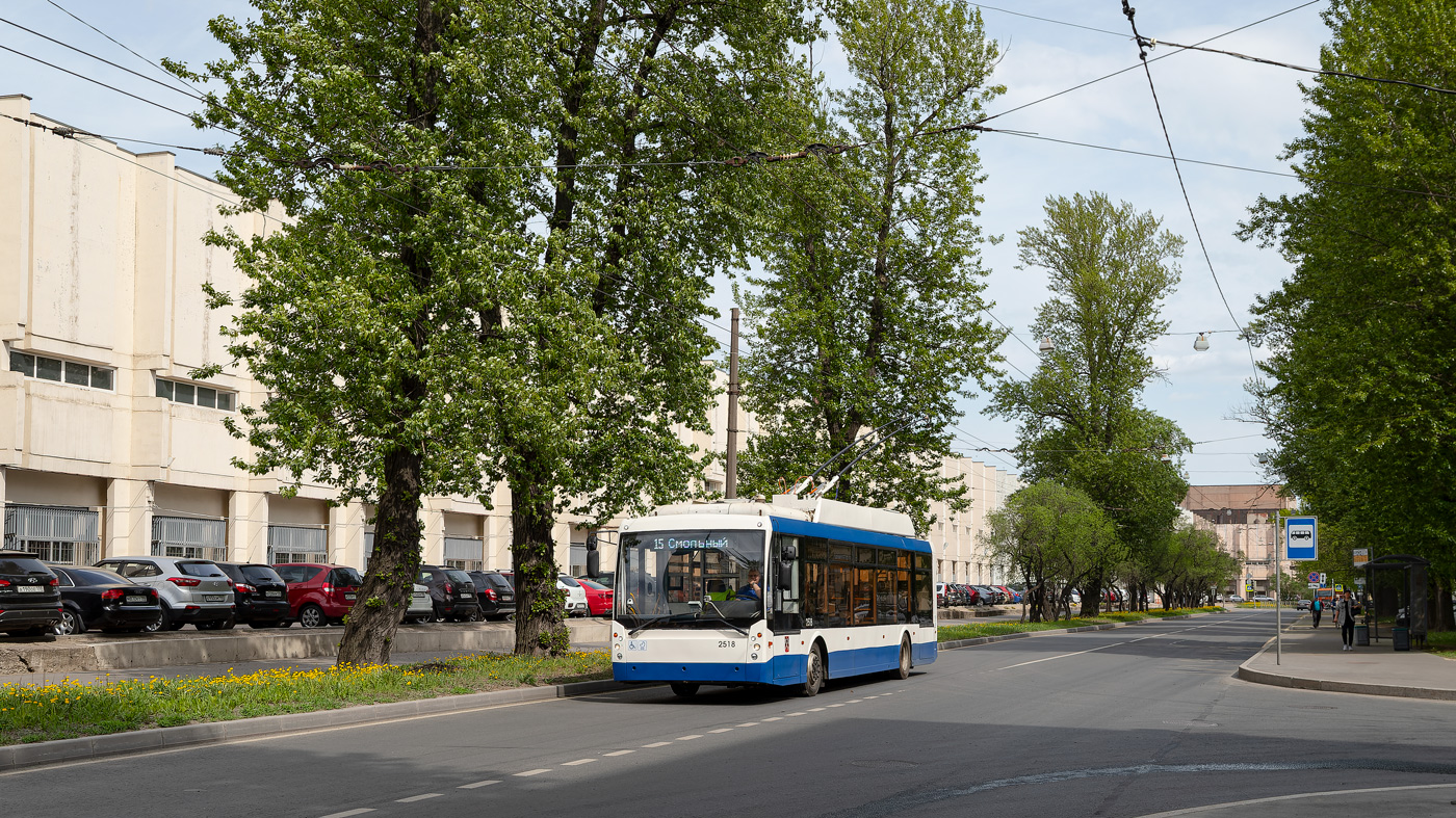 Санкт-Петербург, Тролза-5265.00 «Мегаполис» № 2518