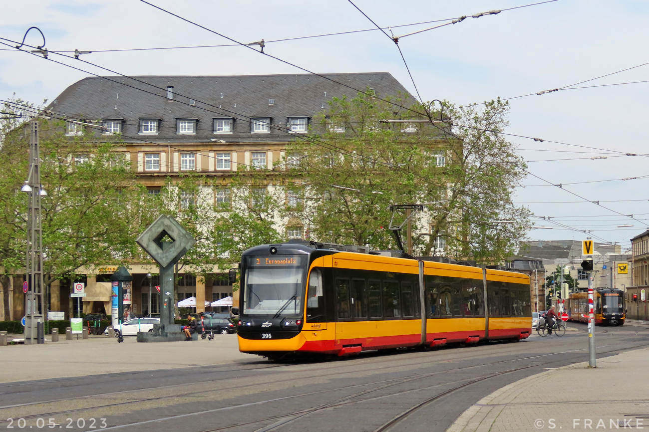 Карлсруэ, Vossloh NET 2012 № 396