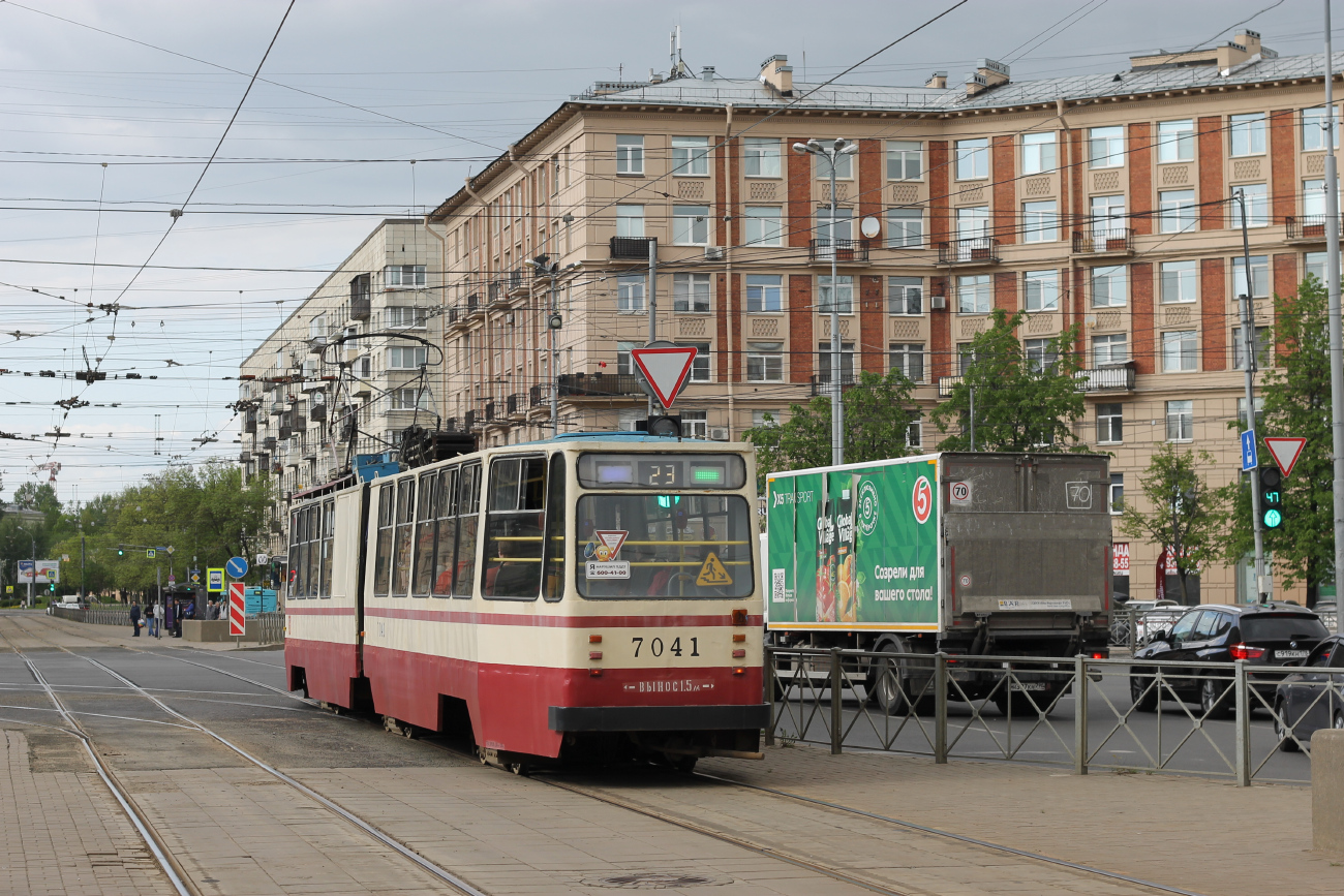 Санкт-Петербург, ЛВС-86К № 7041