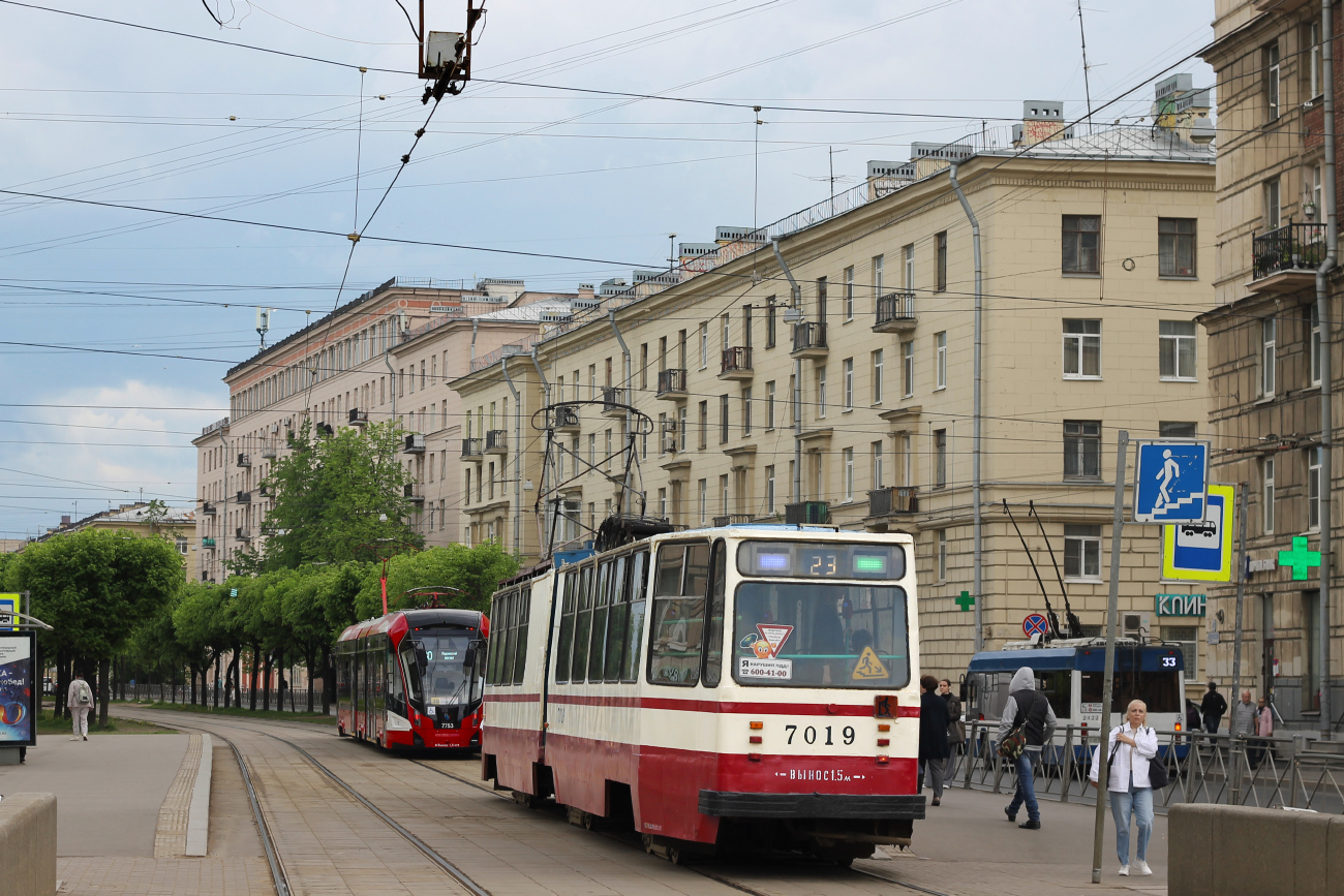 Санкт-Петербург, ЛВС-86К № 7019