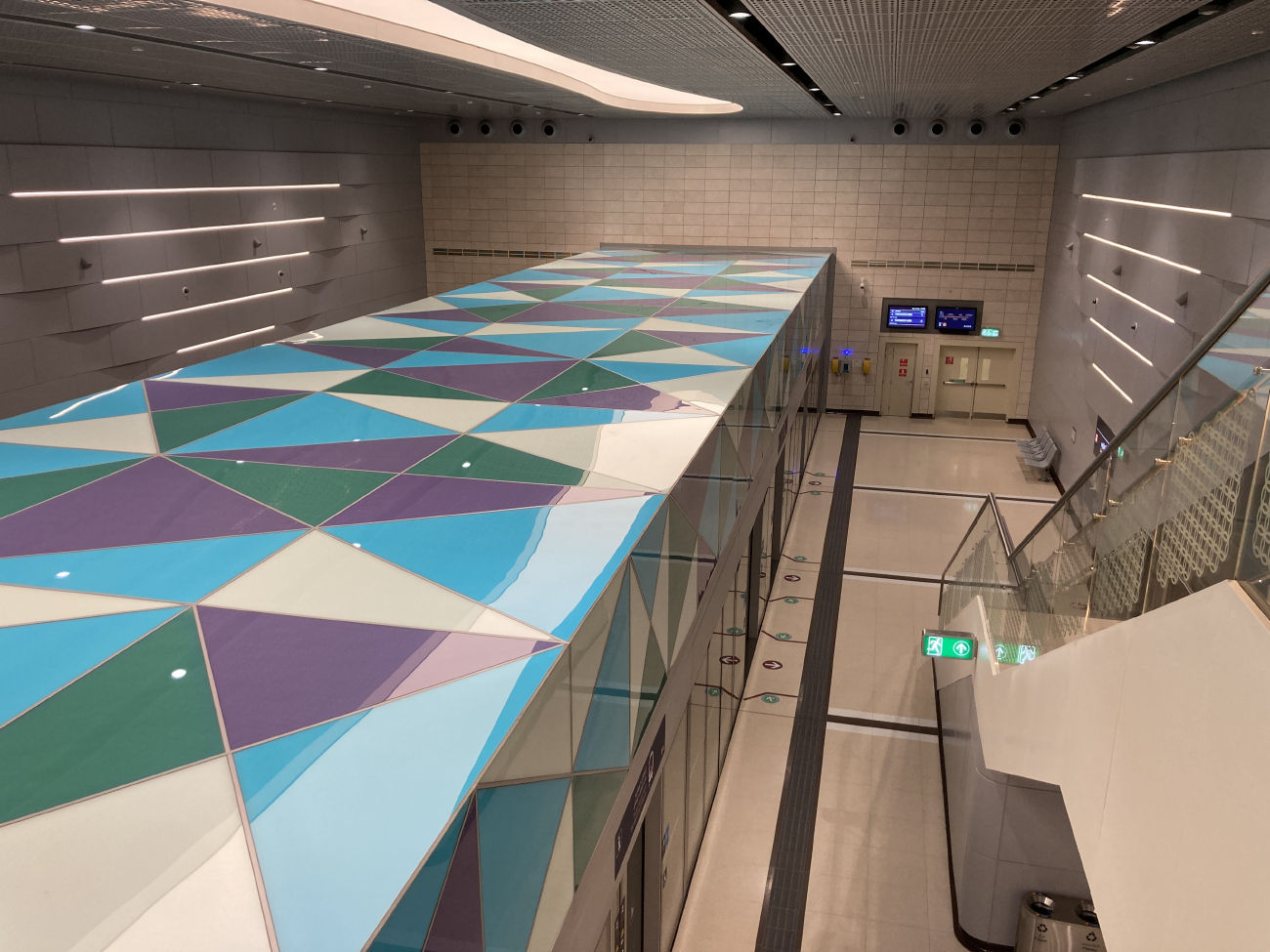 Лусаил — Трамвайные линии и инфраструктура