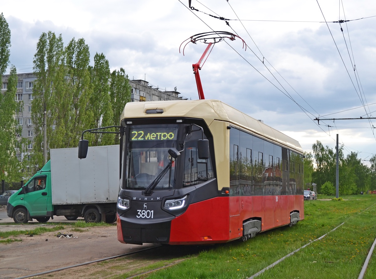 Нижний Новгород, БКМ Т811 «МиНиН» № 3801