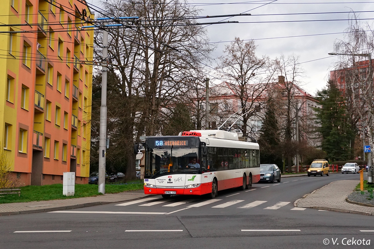 Усти над Лабе, Škoda 28Tr Solaris III № 415