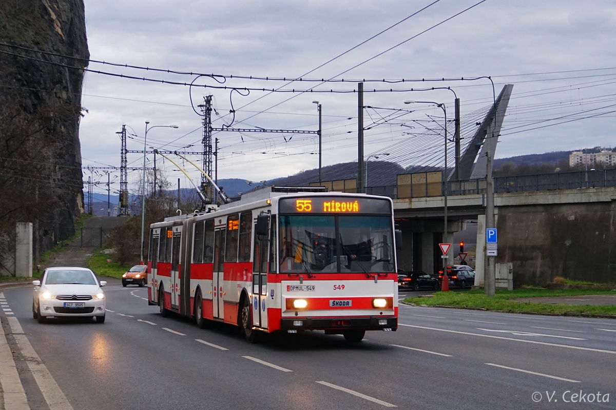 Усти-над-Лабем, Škoda 15Tr08/6 № 549