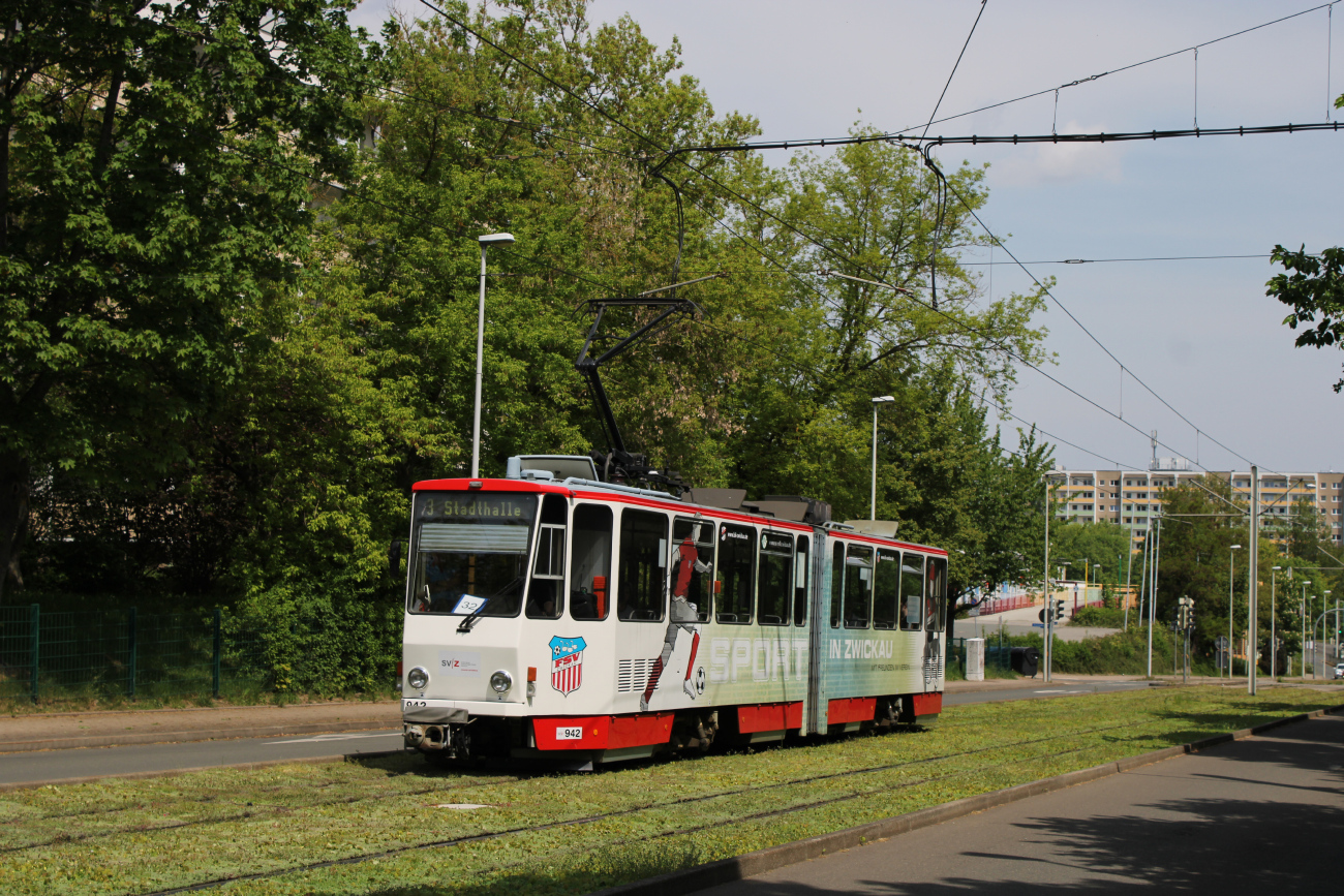 Цвиккау, Tatra KT4DMC № 942