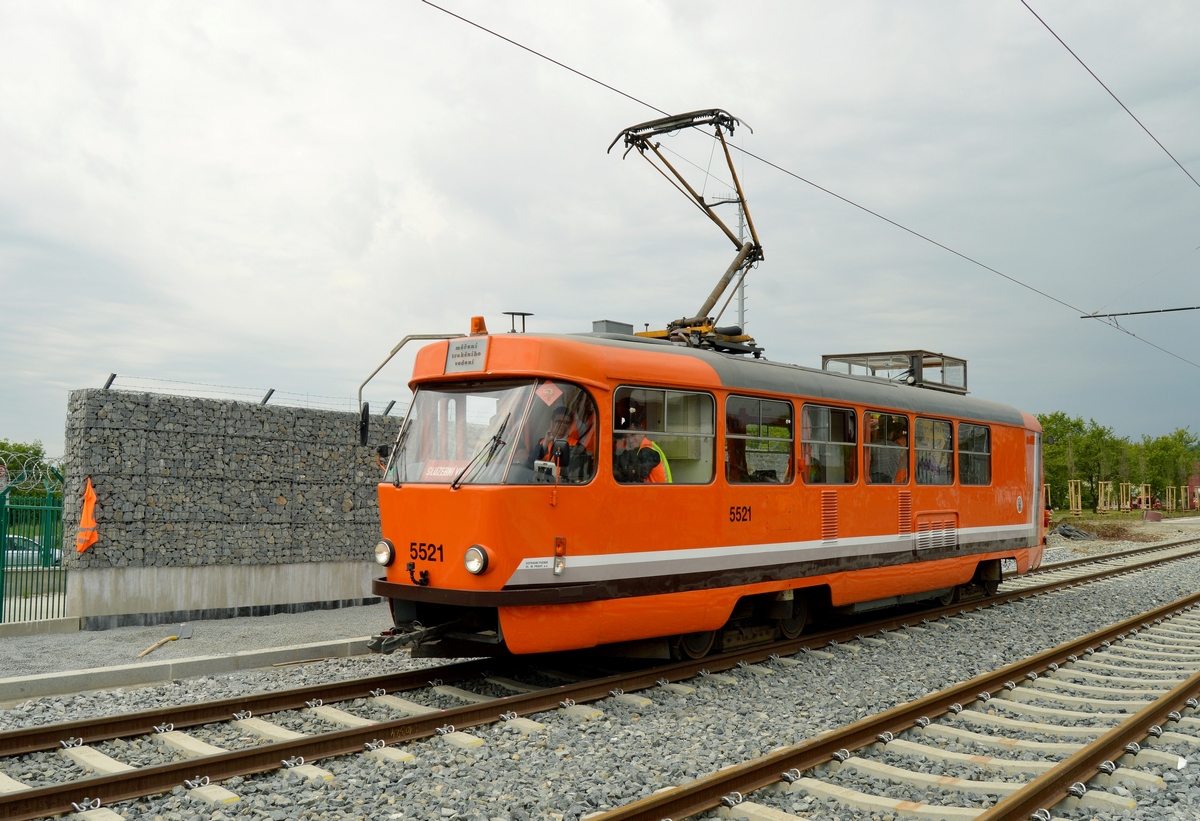 Прага, Tatra T3 № 5521