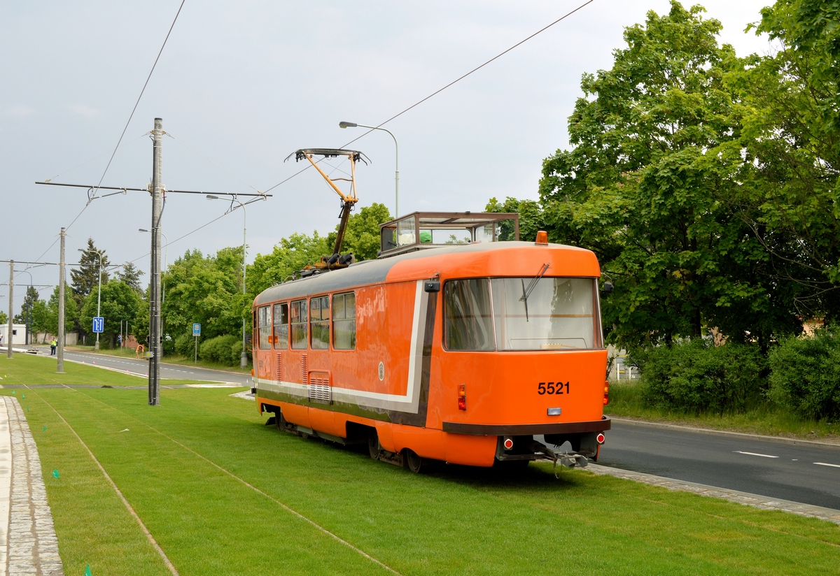 Прага, Tatra T3 № 5521