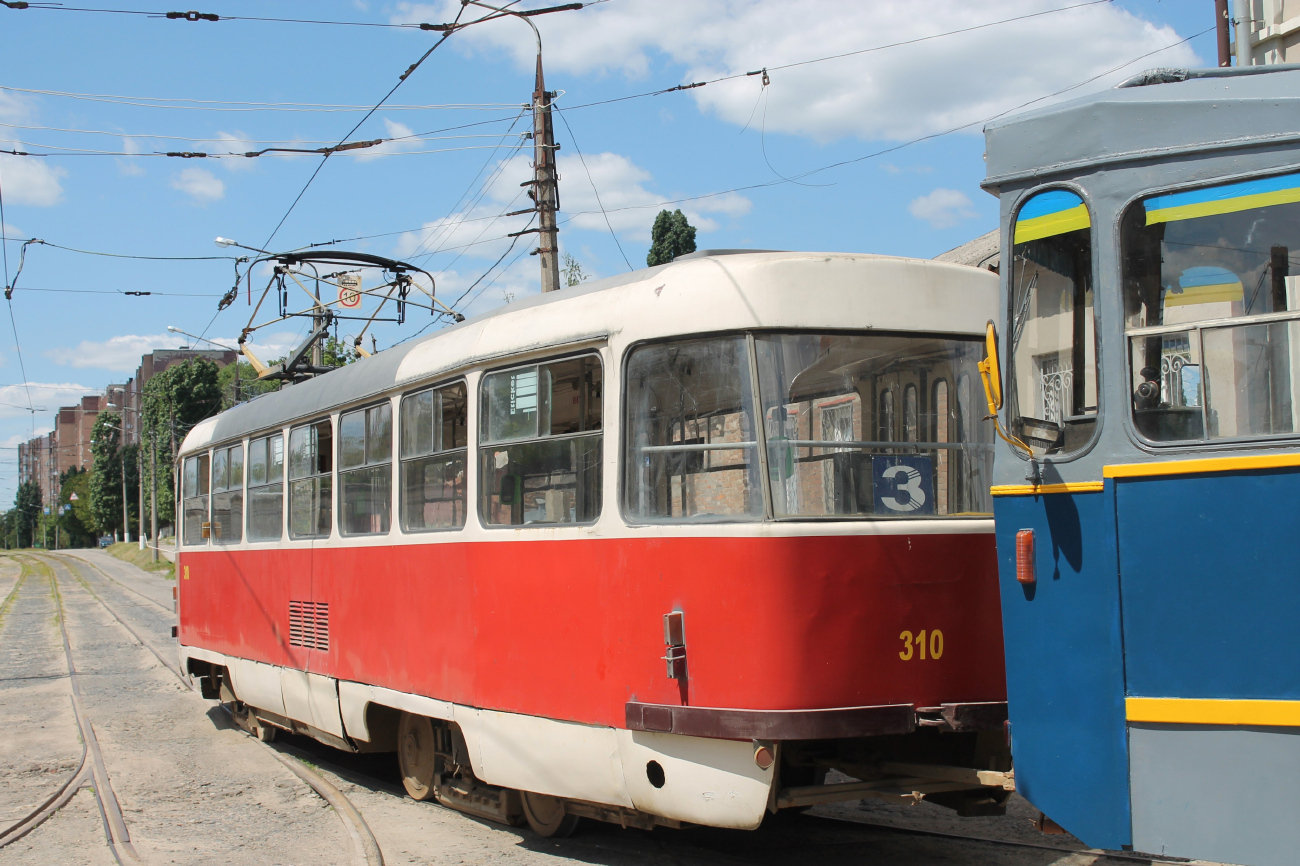 Харьков, Tatra T3SUCS № 310