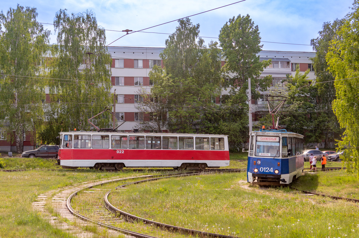 Набережные Челны, 71-605 (КТМ-5М3) № 022; Набережные Челны, 71-605 (КТМ-5М3) № 0124