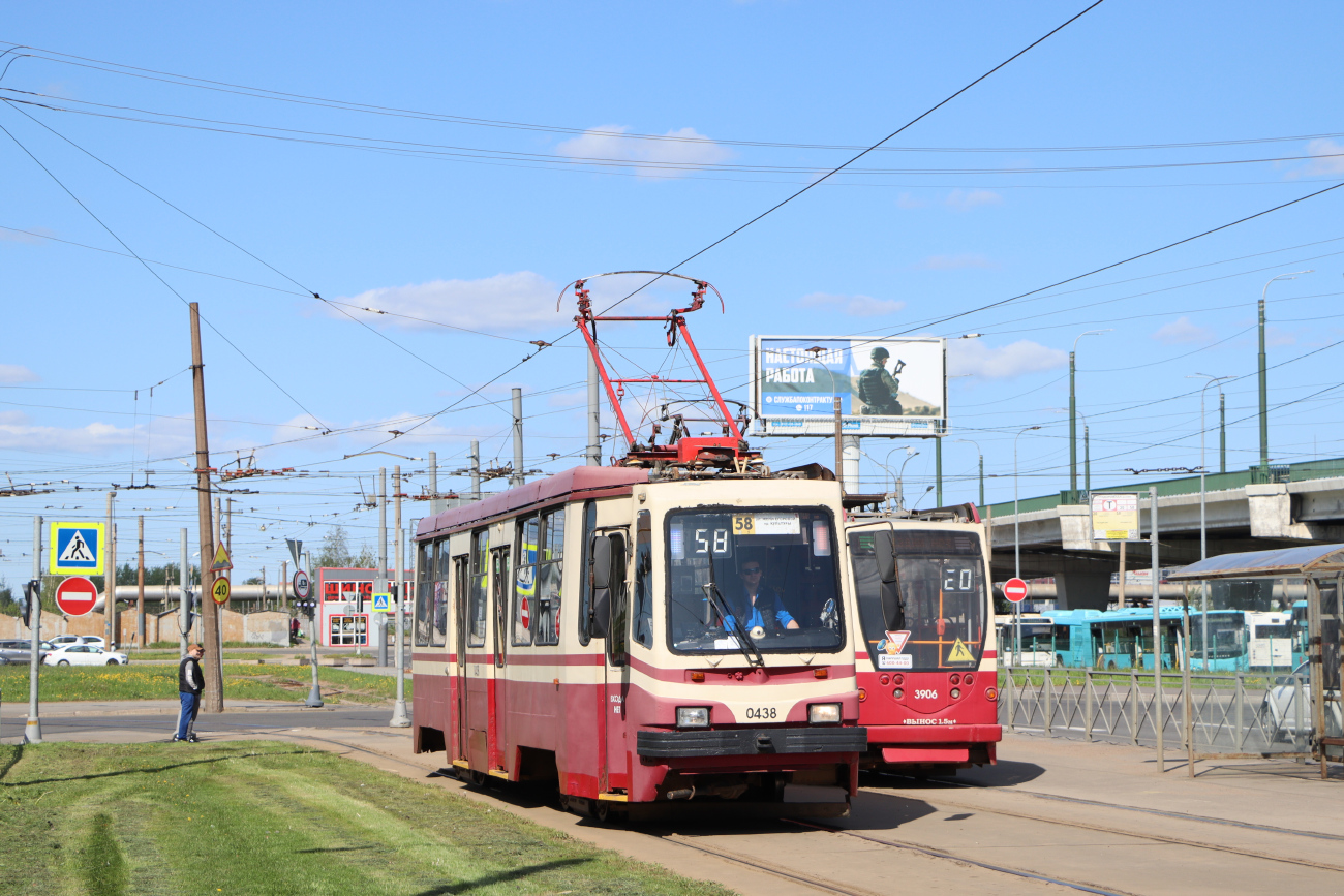 Санкт-Петербург, 71-134К (ЛМ-99К) № 0438